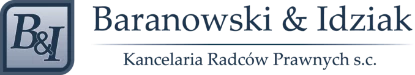 logo Baranowski & Idziak s.c. Kancelaria radców prawnych